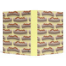 hot dogs with ketchup binders by doonidesigns hot dogs with ketchup binders