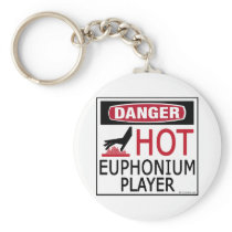 Hot Euphonium Player Keychain