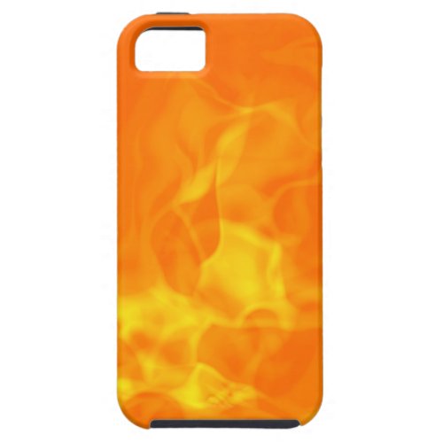 Hot Fiery Flames Background iPhone 5 Cover