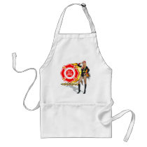 Hot Fire Chick Apron aprons