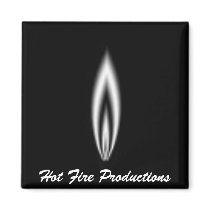 Hot Fire Magnet by ejczn01 Hot Fire Magnet