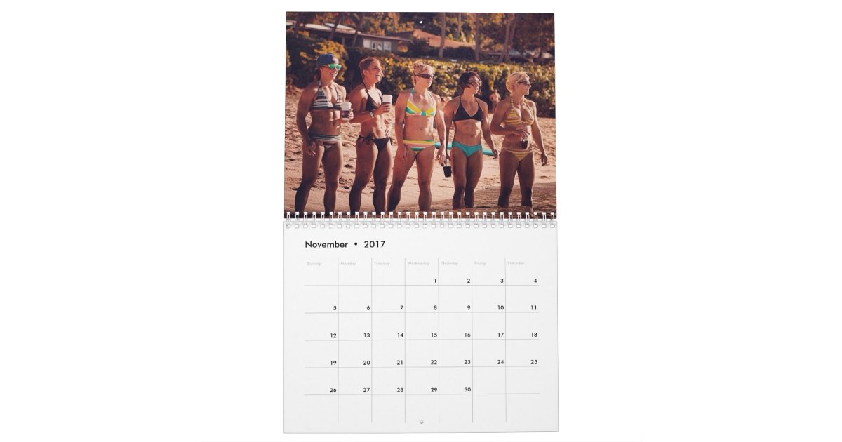 Hot Fitness Girls Gym Calendar 2015 Zazzle