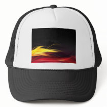 Hot Flames Mesh Hat