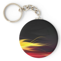 Hot Flames Keychains