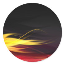 Hot Flames Stickers