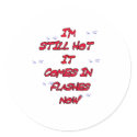 HOT FLASHE stickers by DODGERFL HOT FLASHE stickers