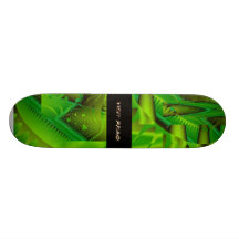 Hot Frac Designs by Leslie Harlow - JollyGreenFrac Skate Board Decks
