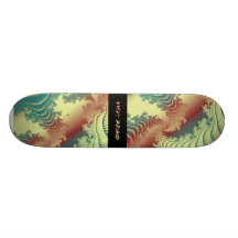 Hot Frac Designs by Leslie Harlow - Sea Frac 1 Skate Decks