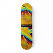Hot Frac Designs by Leslie Harlow - WildFrac2 skateboards by lharlow Hot Frac Designs by Leslie Harlow - WildFrac2 skateboards
