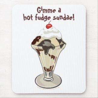 Have a hot fudge sundae at work!