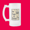 HOT FUDGE SUNDAE mugs