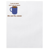 Hot & Full bodied! Coffee like women tees & gifts flyers