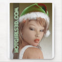 Hot Girls 3D - Sexy TATTOOED Women Mouse Pad mousepads