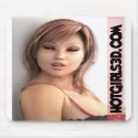 Hot Girls - Sexy Women Mouse Pad - Sexy Models mousepads