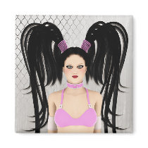 Hot Gothic Lolita magnets