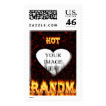Hot Grandma fire postage stamps