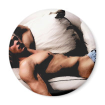 Hot Guy 1 magnets by markthaler Hot Guy 1 magnets