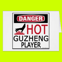 Hot Guzheng Player cards