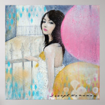 Hot Hair Balloon Print