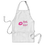 HOT HOT HOT LIPS by SHARON SHARPE Apron