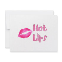 HOT HOT HOT LIPS by SHARON SHARPE invitations by sharonsharpe HOT HOT HOT LIPS by SHARON SHARPE invitations