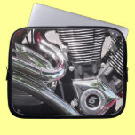 Hot Hot Hot Motorcycle Chrome Photo Laptop Sleeve! laptop sleeves