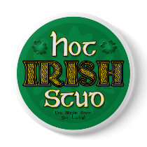 Hot Irish Stud (Round Button)