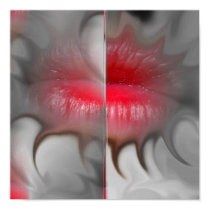 Hot Lips Canvas posters by Adrena87 Hot Lips Canvas posters