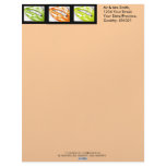 Hot Lips Citrus Stationary letterhead