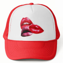 Hot Lips Hat by dawntaylor Hot Lips Hat