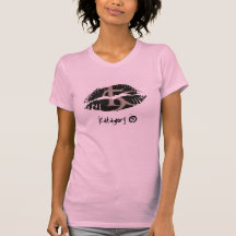 Hot Lips Ladies AA Cap Sleeve - Customized Shirts