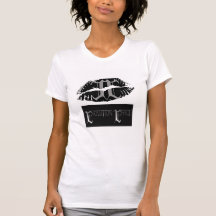 Hot Lips Ladies AA Cap Sleeve - Customized T Shirts