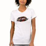 Hot Lips Ladies AA Cap Sleeve Tshirts
