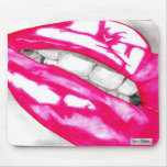 Hot Lips Mousemat (Pink) Mouse Pad
