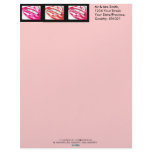 Hot Lips The Pinks Stationary Custom Letterhead