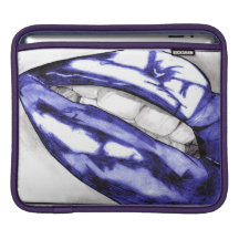 Hot Lips (Violet) Sleeve For iPads