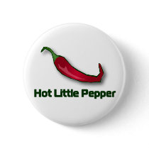 Hot Little Pepper Pinback Button