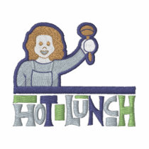 Hot Lunch embroidered shirts by ZazzleEmbroidery Hot Lunch embroidered shirts