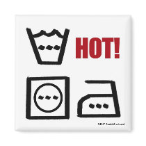 HOT! - magnet by DoubleTreble HOT! - magnet