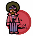 hot mama mia. (backstyle) t-shirts