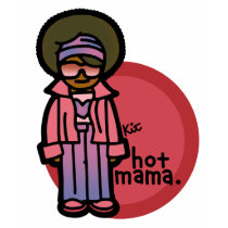 hot mama mia. (backstyle) t-shirts