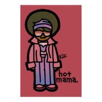 hot mama mural. posters