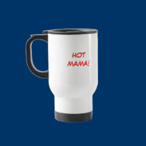 HOT MAMA OVER THE HILL COFFEE MUG mugs