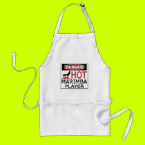 Hot Marimba Player aprons