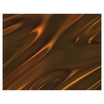 Hot Melted Liquid Chocolate Textured Personalized Flyer
