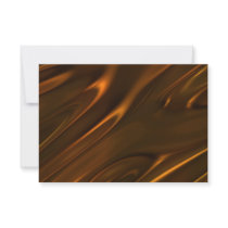 Hot Melted Liquid Chocolate Textured Custom Invite