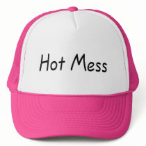 Hot Mess (Blk) hats
