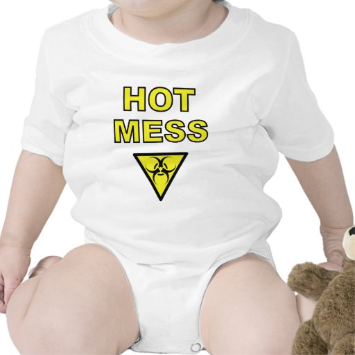 Hot Mess Infant Creeper