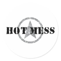 Hot Mess Sticker