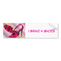 Hot mma's Hot Pink Pumps Bumper Stickers